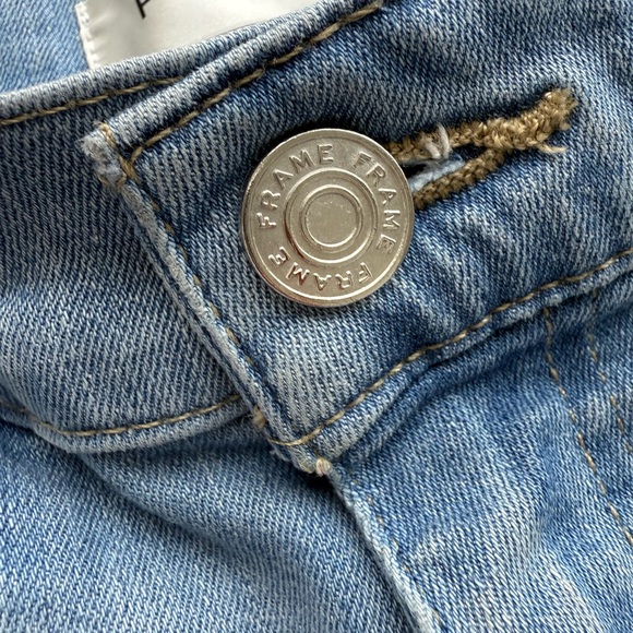 Frame Denim Light Blue Women's Jeans - Picture 3 of 5
